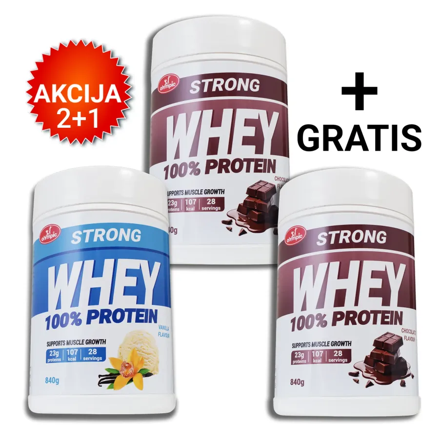 Strong Whey CCV Akcija